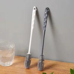 1PC Insulation Cup Bottle Brush Long Handle Cup Washing Brush Silicone Cleaning Brush for Cups Beers Jugs Cleaned Kitchen Tool