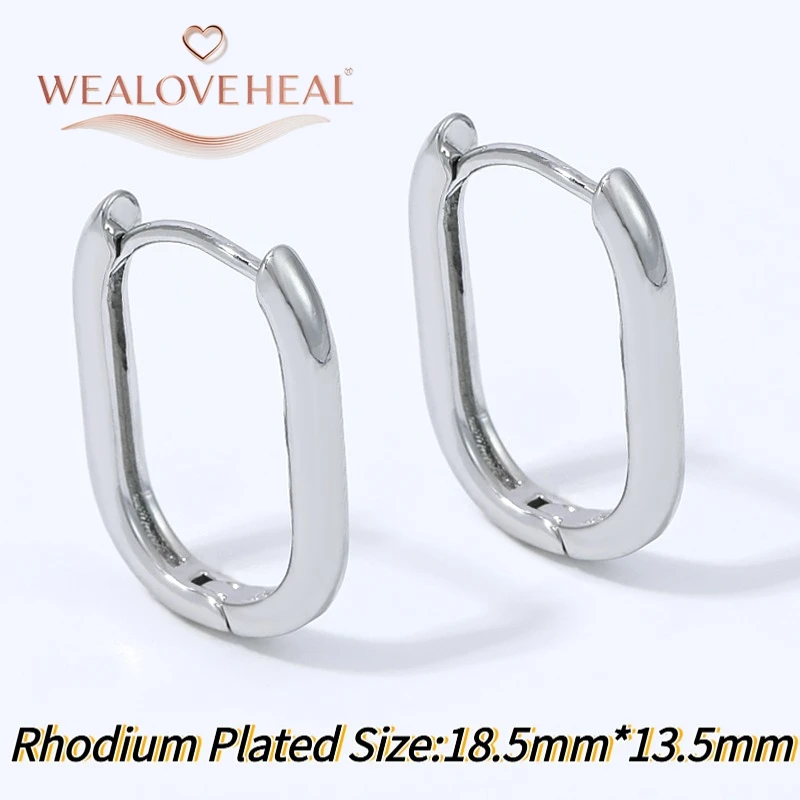 ohrringe, ohrringe damen, Klassische Prinzessinnen-Schliff CZ Huggie Creolen für Damen, 18K vergoldetes Messing, hohl, schlicht, elegant, vielseitiger Schmuck – Detail 35