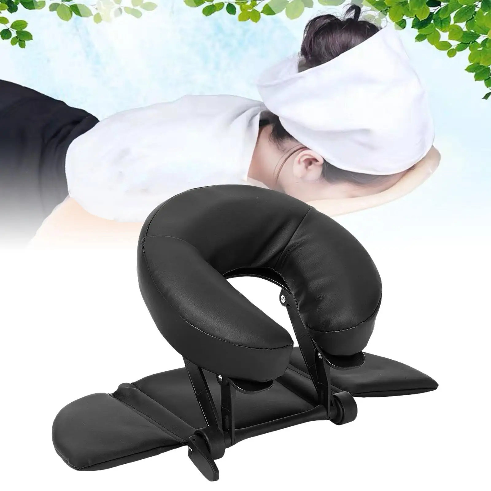 

Massage Table Face Cradle Cushion Face Down Pillow Massage Headrest Cradle for