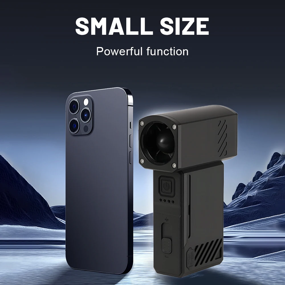 منفاخ هواء قابل لإعادة الشحن مع 4 فوهات 130000 دورة في الدقيقة منفاخ مروحة تربو بدون فرش مروحة توربو محمولة ضاغط هواء تنظيف الغبار #6