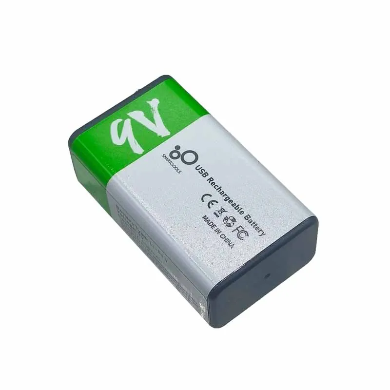 6F22 9 فولت 650 مللي أمبير بطارية قابلة للشحن المصغّر USB تهمة بطاريات ليثيوم بو لعبة ميكروفون متعدد التحكم عن بعد KTV #1