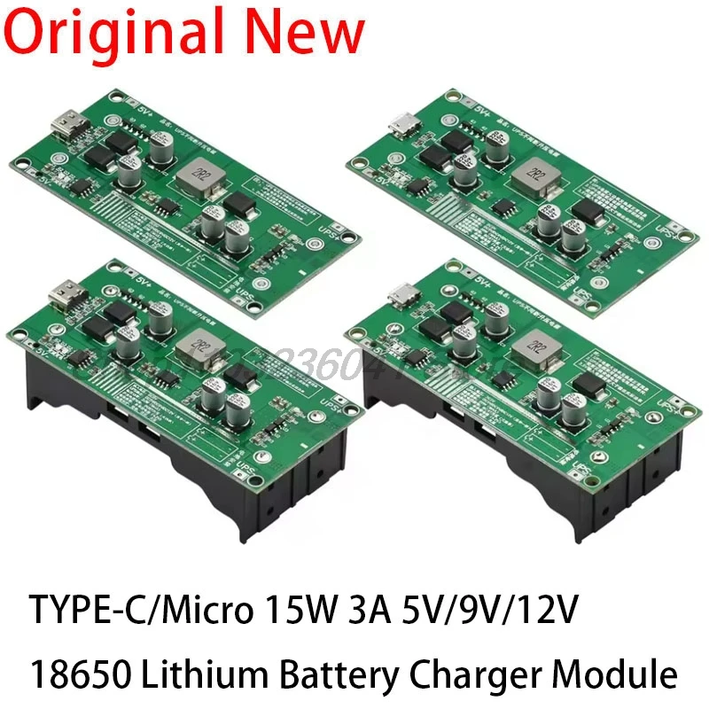 Type-C 15W 3A 18650… - image