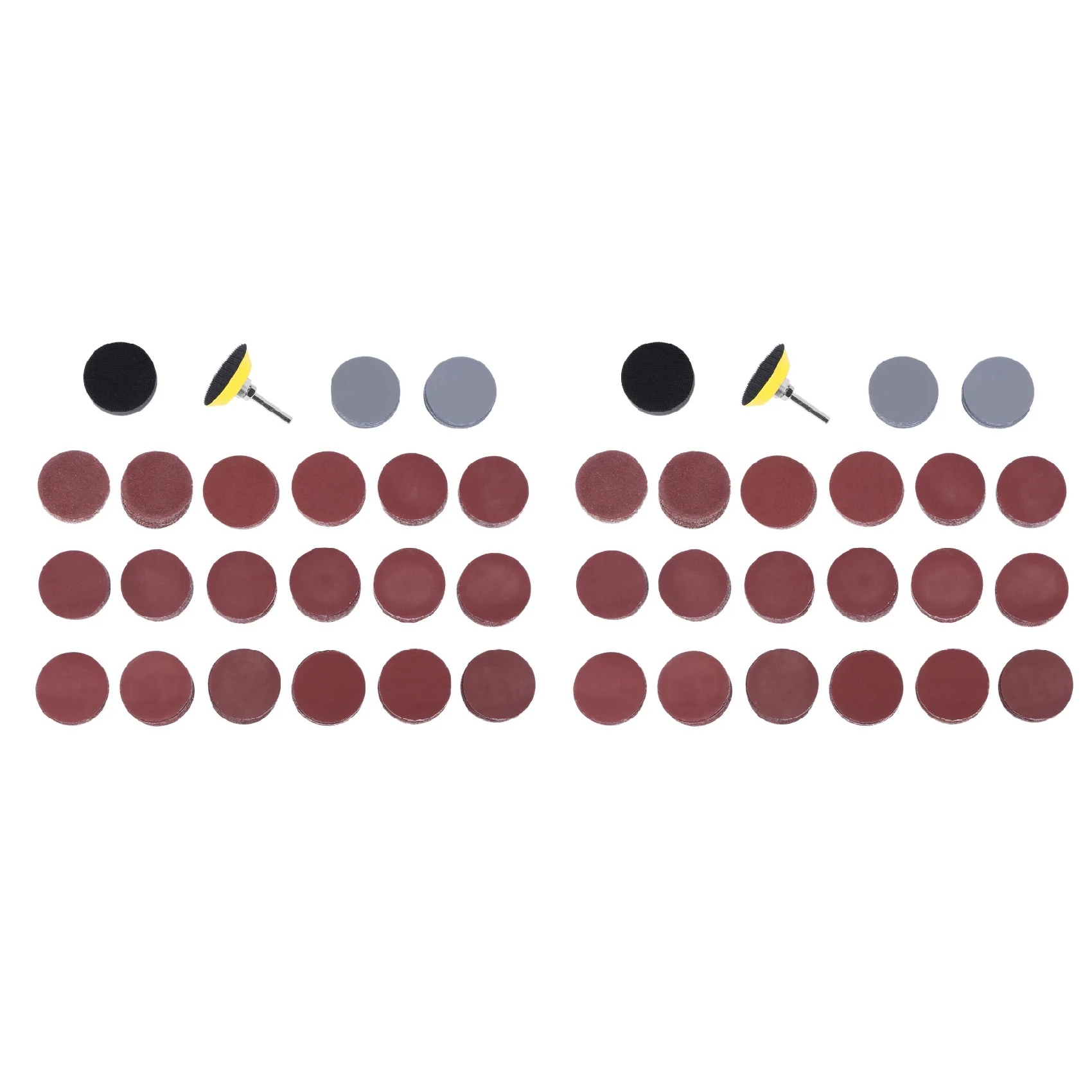 

A50U 400Pcs 50Mm 2 Inch Sander Disc Sanding Discs 80-3000 Grit Paper With 1Inch Abrasive Polish Pad Plate + 1/4 Inch Shank