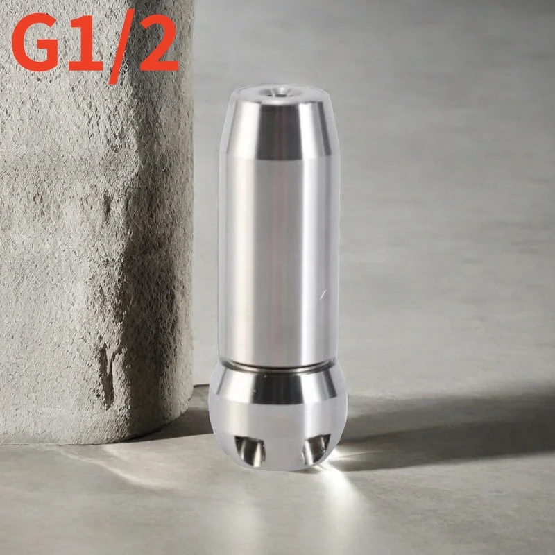 G1/2 Internal Thread Sewer Cleaning Nozzle, Drainage Pipe Cleaning, Dredging Truck, High-Pressure Nozzle, Flow Rate 40L-70L