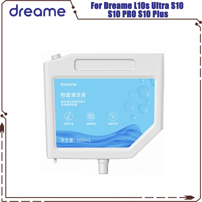 Original For Dreame L10s Ultra S10 S10 PRO S10 Plus Special Floor Cleaner 300ml Liquid spare parts