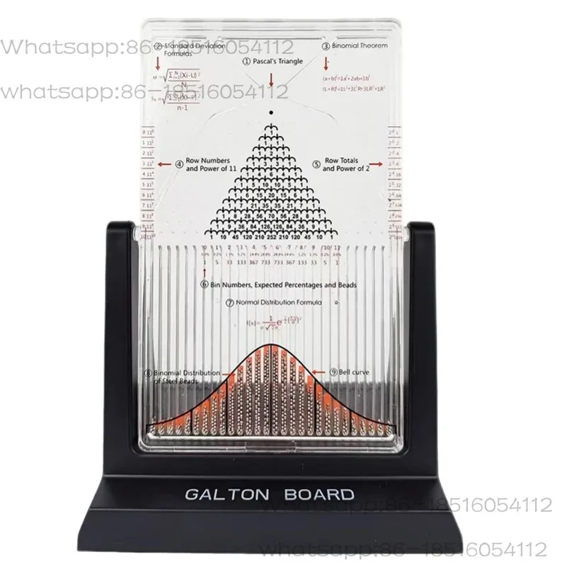 

Гольтонная тарелка, модель нормального распределения, простые настольные украшения, детский подарок для любителей математики