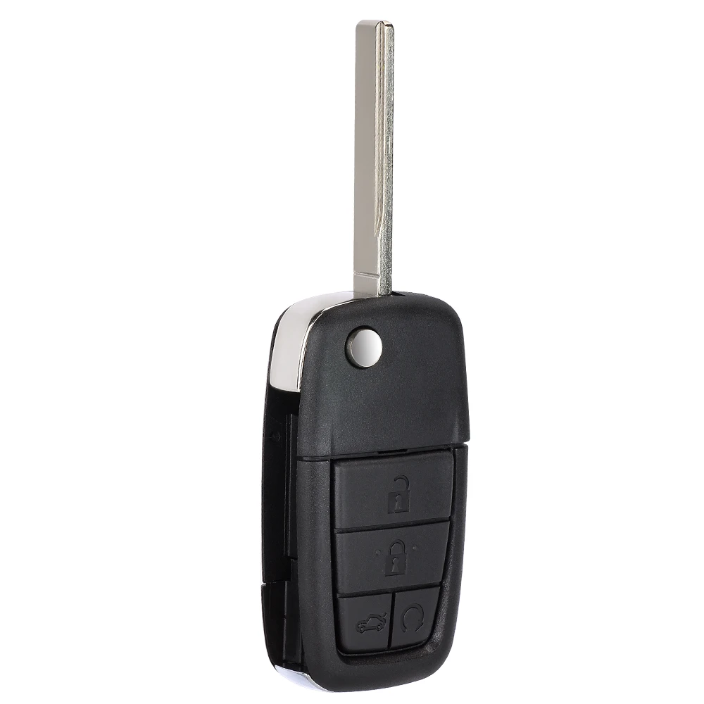 DIYKEY Replacement for Pontiac G8 2008 2009, Flip Remote Key Fob 4+1 5 Buttons 315Mhz / 433Mhz ID46 Chip FCC ID: OUC6000083