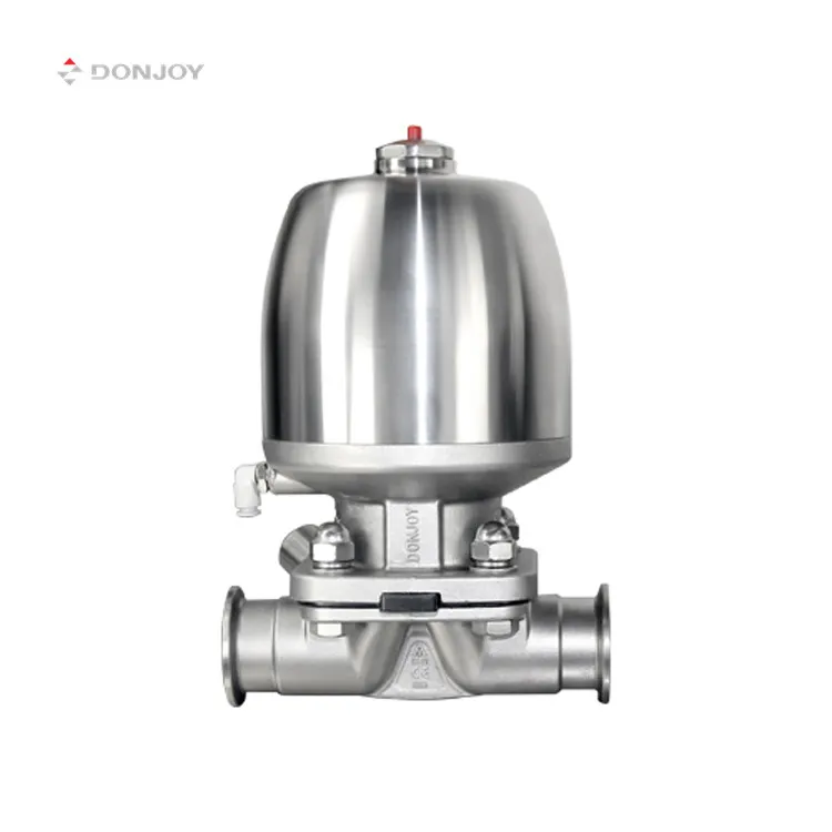 Donjoy stainless steel pneumatic diaphragm regulating valve sanitary diaphragm valve diaphragm pneumatic valve