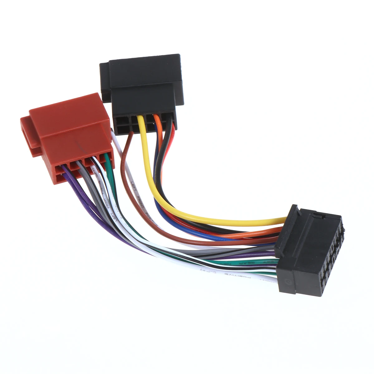 

16 Pin To Car Radio Wire Harness Adapter Audio Resistant Durable Stereo Connector Replacement Dvd Wiring Pre