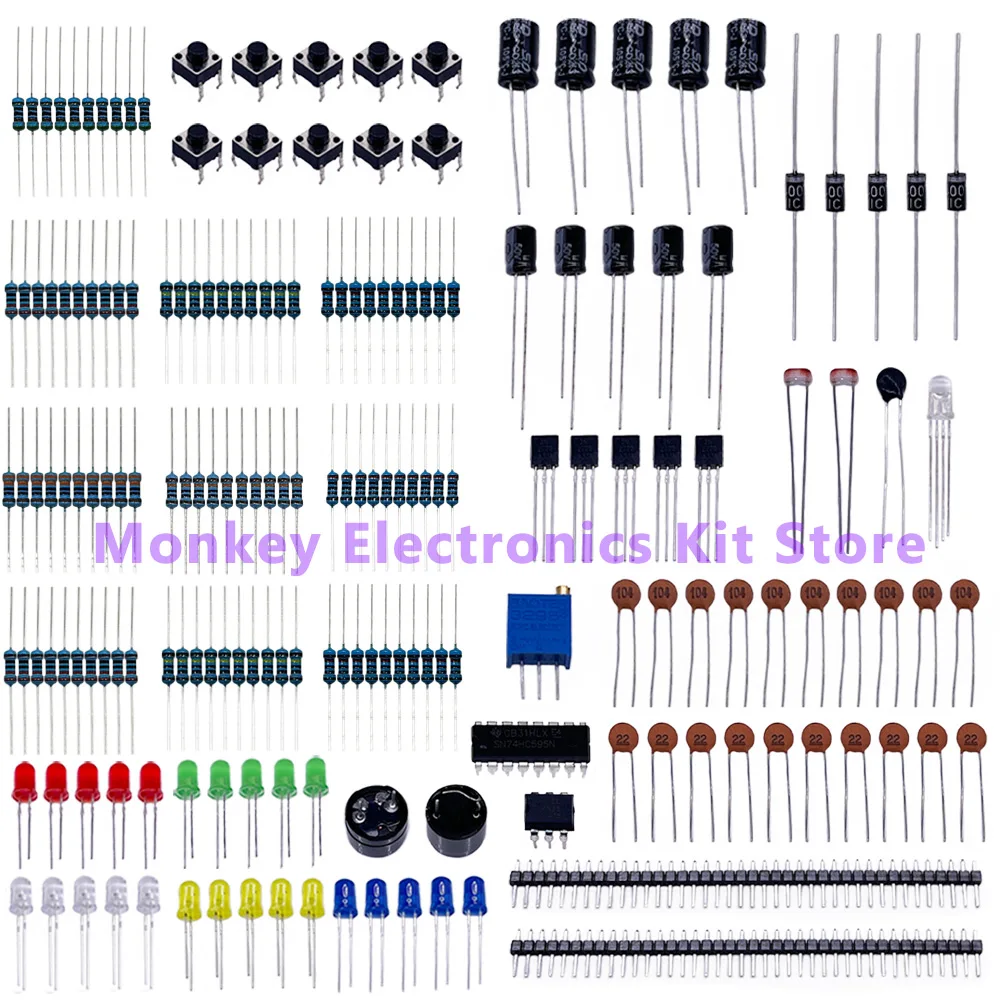 1 Set  Packages Suitable for UNO 830 hole component package 830 hole accessories Raspberry Pi 140 entry accessories package