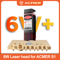 ACMER S1 6W Laser Head For Laser Engraving Machine Upgrade Laser Output Power 6W Laser Module Set Suitable For S1 User Upgrade