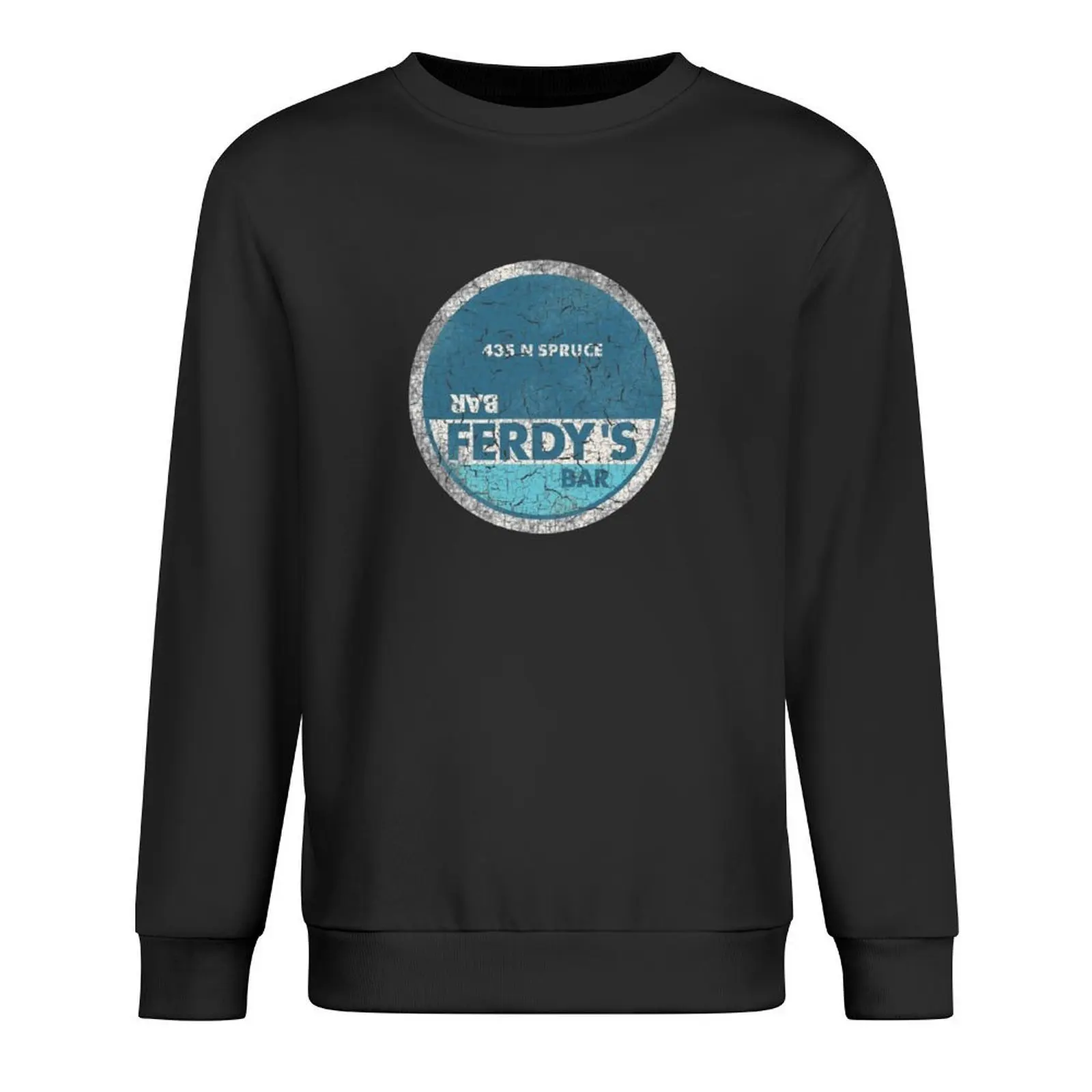 بلوفر Ferdy's Bar (Memento) ملابس على الطراز الكوري ملابس جمالية سترة شتوية للرجال ملابس أنيمي بلوزات رجالية