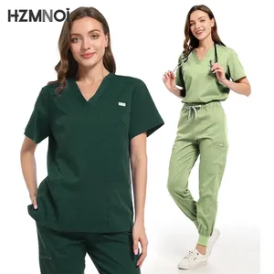 مجموعة الزي الطبي لغرفة العمليات ، مقشرات العمل في المستشفى ، المستلزمات الطبية ، بدلة جراحة الأسنان الممرضة ، ملابس العمل بالجملة أفضل 8 زي تمريض للمبيعات - رقم 1