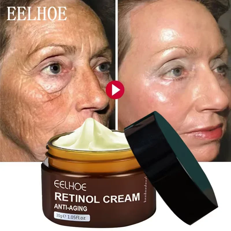 Retinol Wrinkle Removal Face Cream Anti-Aging Firming Lifting Moisturizing Brighten Fade Fine Line Korean Skin Care Cosmetics