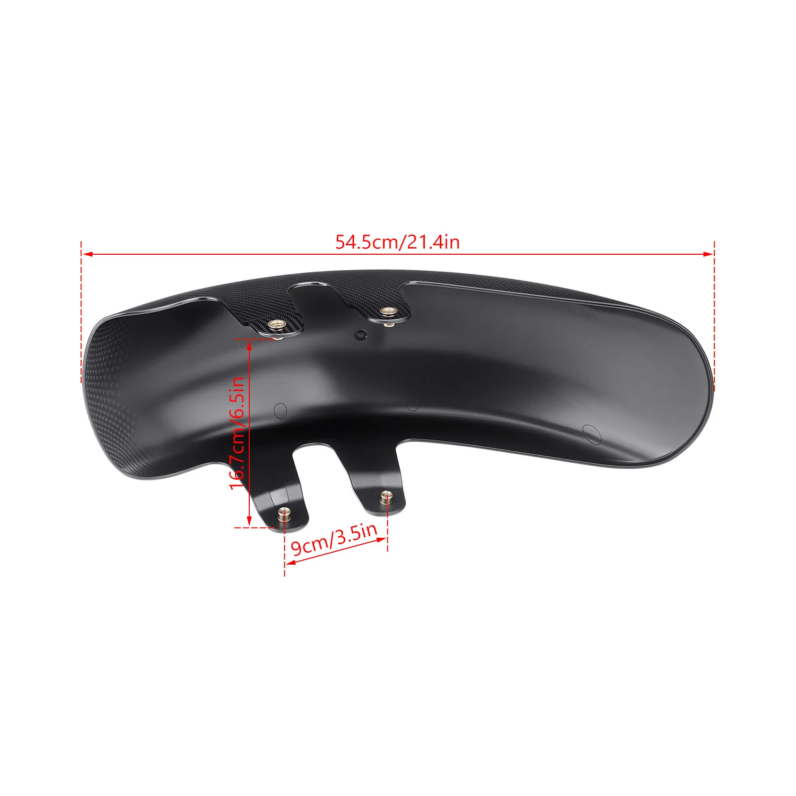 Motorcycle Front Short Chopper Mudguard Wrap Front Mudguard for Harley Touring Road Glide Street Glide CVO FLHXU 2023 2024 2025