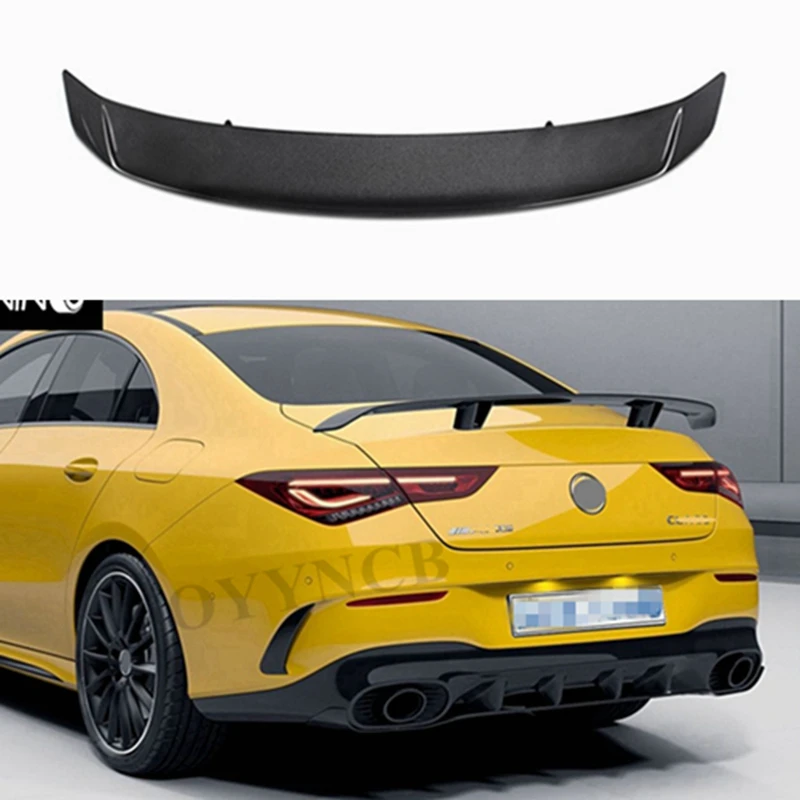 

For Mercedes - Benz CLA CLASS W117 CLA45 C118 w118 Carbon fiber/FRP Forged carbon Rear Spoiler Trunk wing