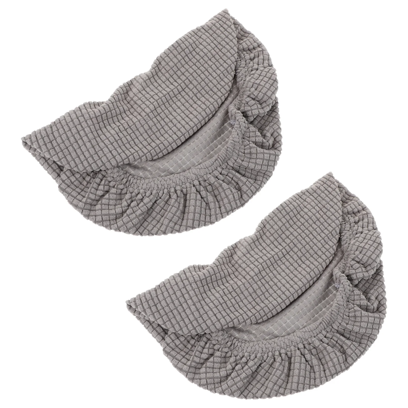 2 Stuks Stijlvolle Ronde Kruk Covers Comfortabele Touch Vakmanschap Decoratieve Stoel Kussenovertrekken voor Eetkamer Woonruimte