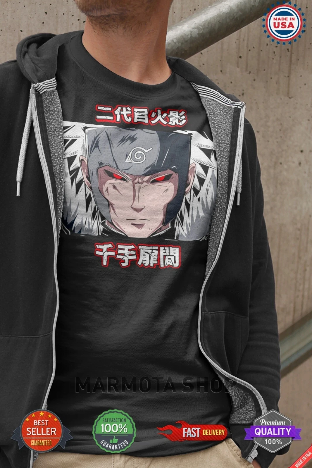 Verano Tobirama Hokage camisa Naruto Shippuden Itachi Unisex Anime camiseta todas las tallas transpirable personalizado suelto