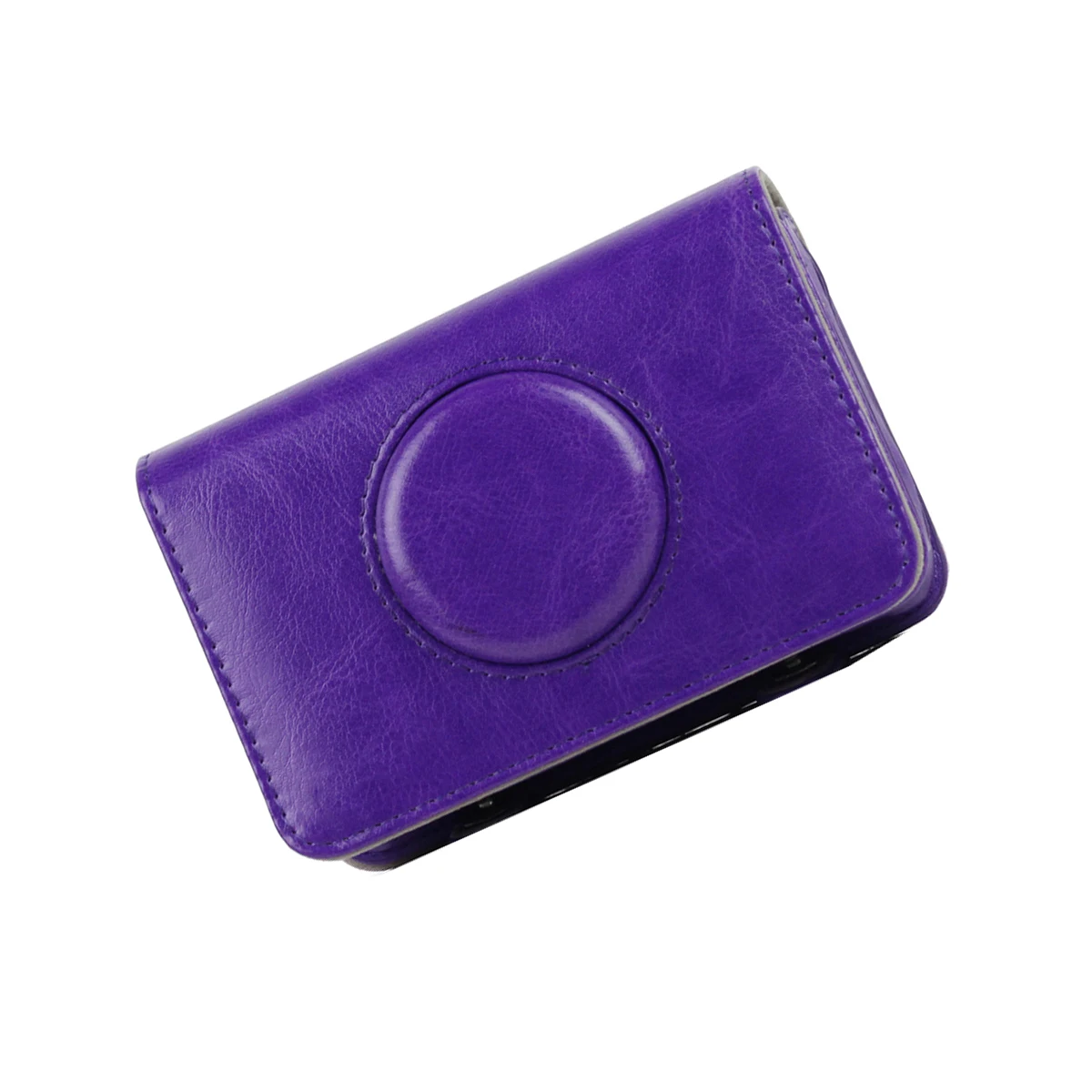 

Premium Pu Bag For Snap Touch Instant Camera Protective Case Durable Easy Clean Shoulder Strap Solid Color Camera Case