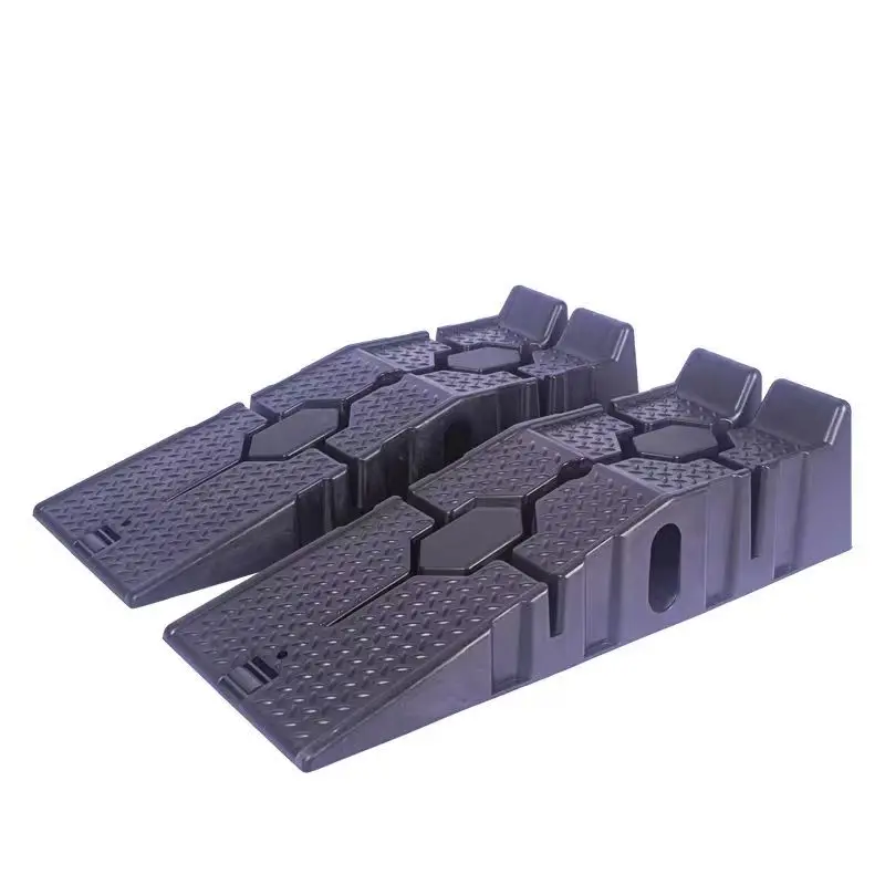 2PC Car maintenance bracket, anti slip plastic car maintenance tool, maintenance ramp, step, oil change ramp