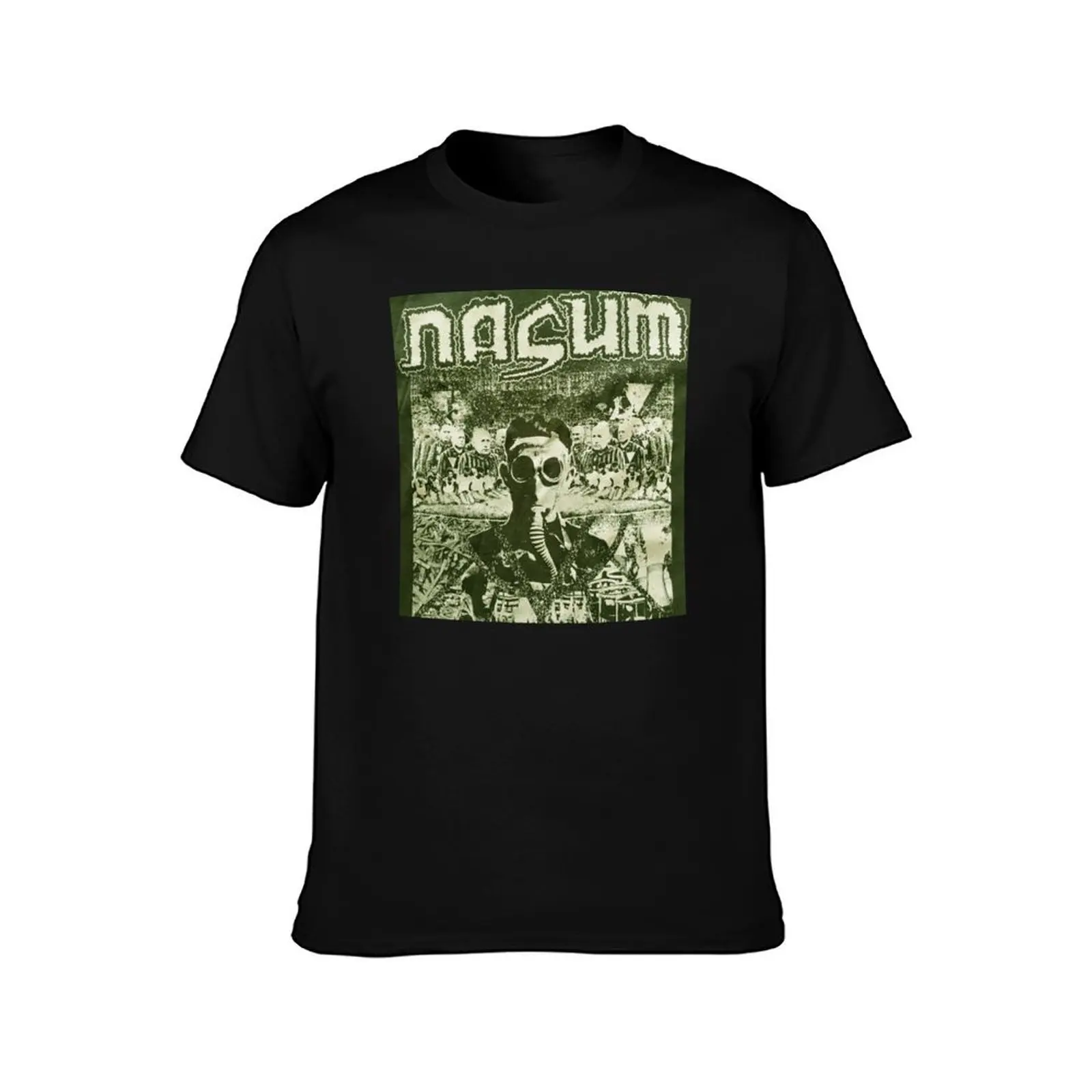 NASUM BAND METAL PUNK ROCK T-Shirt blacks anime mens funny t shirts