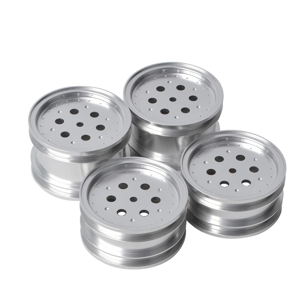 Aluminum Front Rear Wheels for Tamiya SuperShot Boomerang Super HotShot BigWig Aluminum Front Rear Wheels for Tamiya SuperShot Boomerang Super HotShot BigWig
