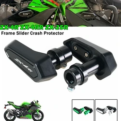 Motorcycle Engine Crash Protector Frame Slider Protector For KAWASAKI ZX4R  zx-4r ZX-4RRSE ZX-25R NINJA-4R