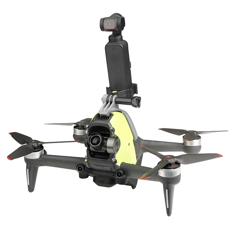 อุปกรณ์ซ่อมบ้านกล้องเพื่อการกีฬาเหมาะสำหรับอุปกรณ์เสริมโดรน DJI FPV Combo 3D พิมพ์ลาย