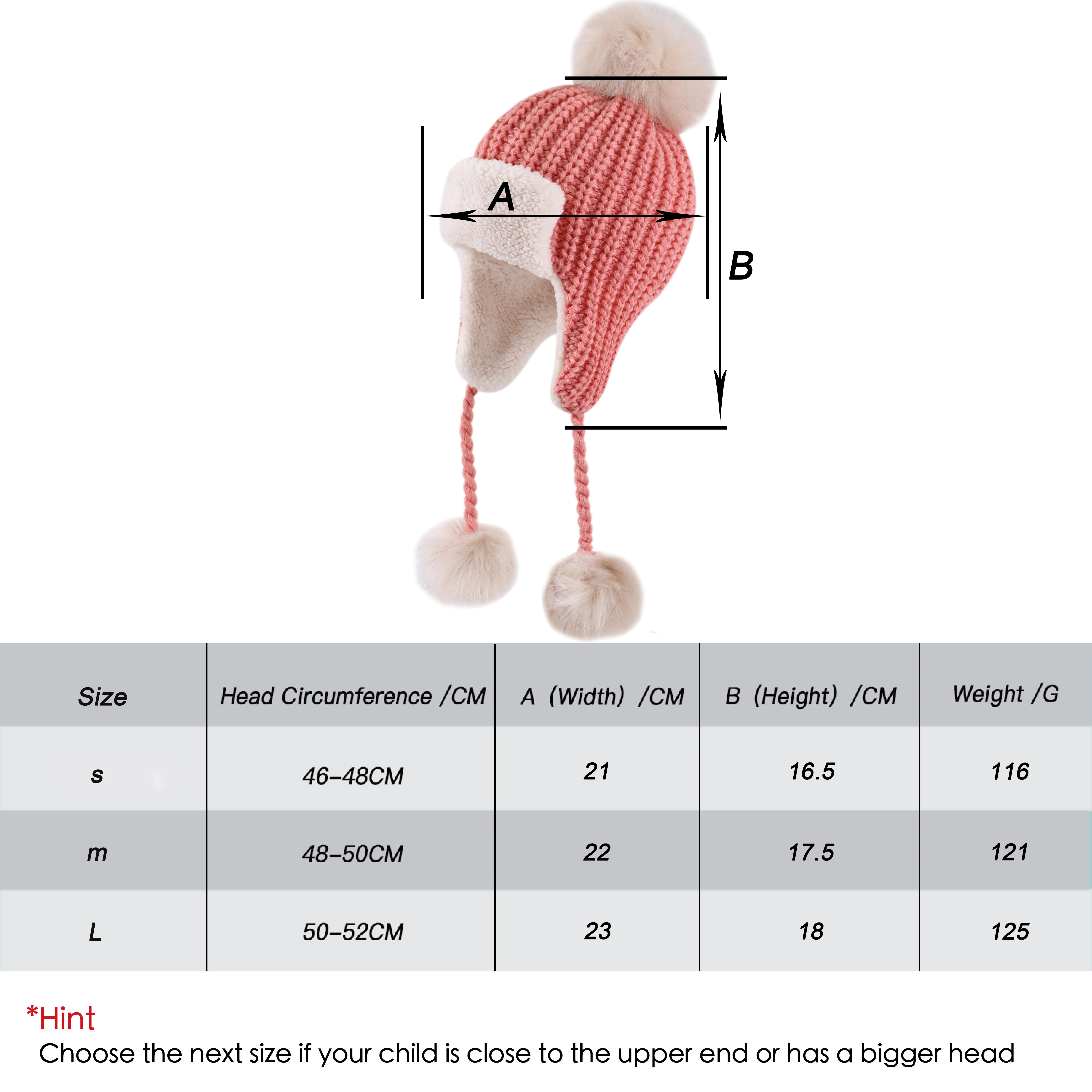 قبعات شتوية للأطفال الرضع بوم بوم قبعة شتوية للأطفال الصغار قبعات بيني دافئة للأطفال الأولاد والبنات