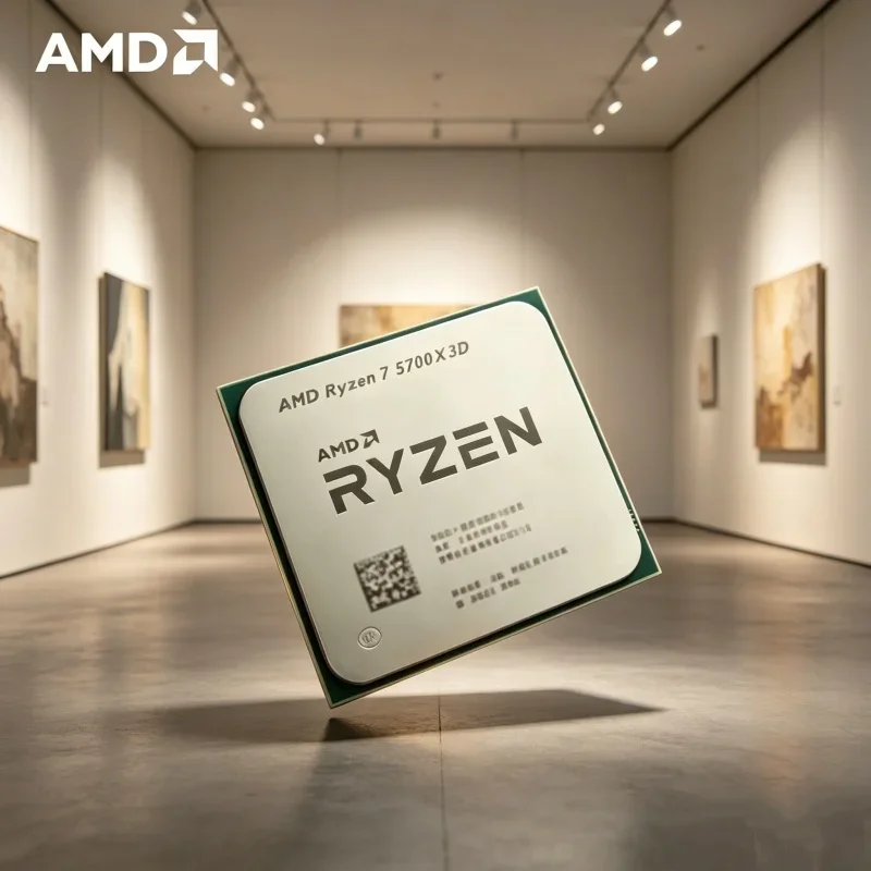 

Halcyon-Tailored AMD Bulk CPU Ryzen 7 5700X3D 8-Cores 16-Threads 3GHz Up to 4.1GHz 105W AM4 DDR4 For X570 B550 Ryzen 5000 Series
