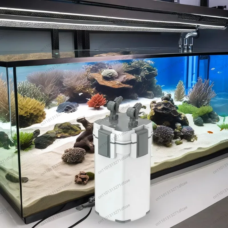 

1400L/h Large Output Plastic External Tank Low Noise Fish Tank Aquarium Filter