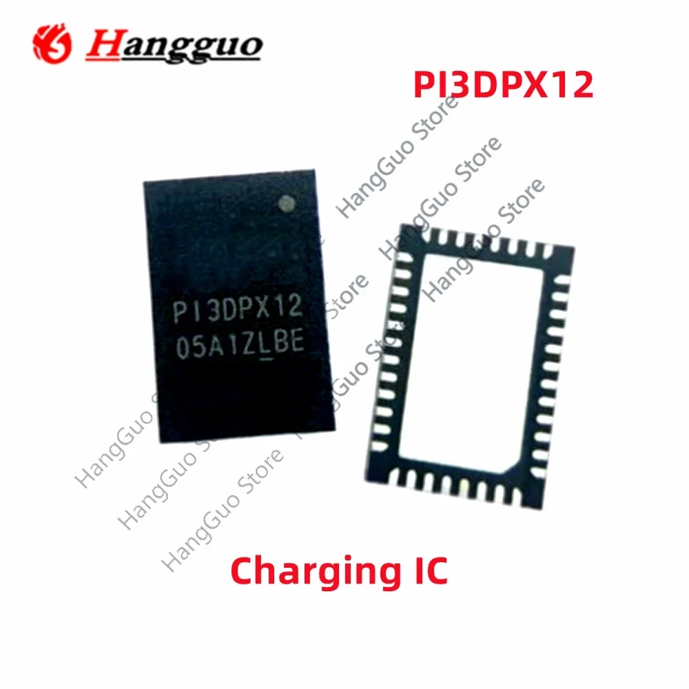 2PCS/Lot Original PI3DPX1205A1ZLBE P13DPX12 charging chip, suitable for IPAD PRO4 12.94Gen Charging management IC
