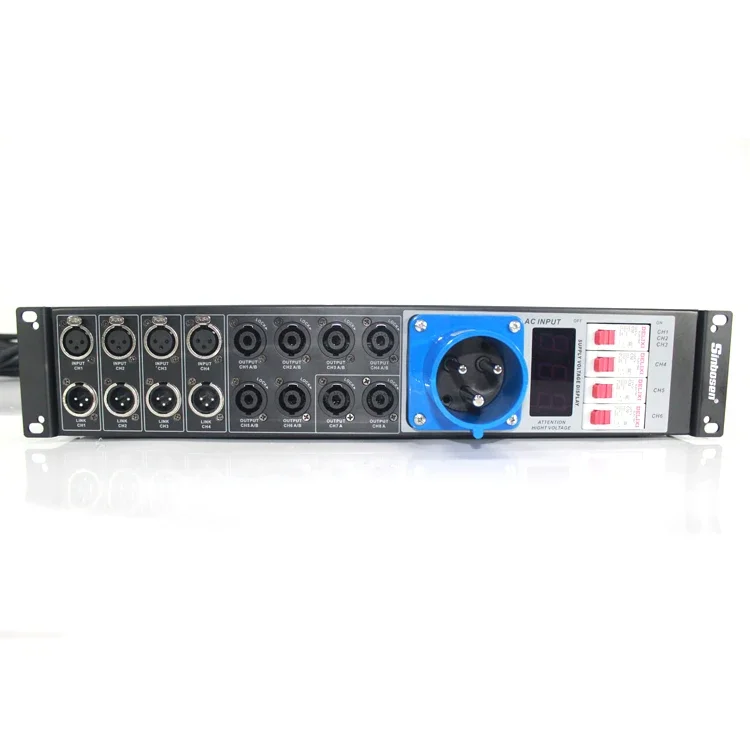 5 core / 3 core Power distribution music equipment distribution box