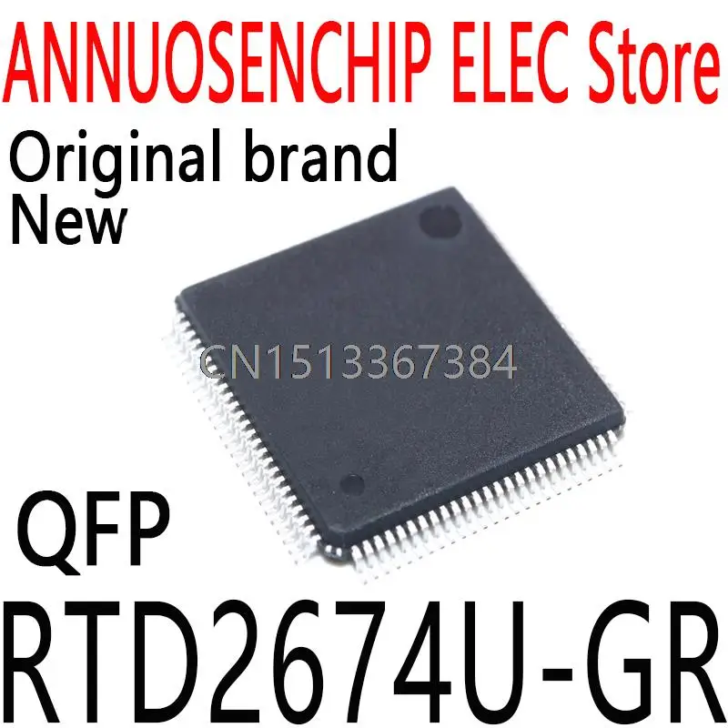 1PCS New and Original QFP RTD2674U RTD2674 RTD2674U-GR