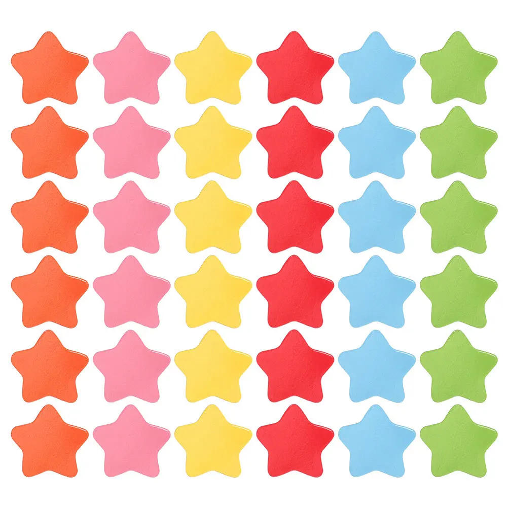 

240Pcs Colorful Star Magnets Classroom Reward Chart Whiteboard Dry Erase Board Magnets Magnet White Board