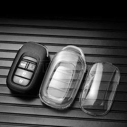 Miękkie etui z TPU na kluczyk samochodowy do Hondy Civic Accord HR-V CR-V CRV 2022 2023 4 5 przycisków Auto Shell Fob Holder Akcesoria samochodowe