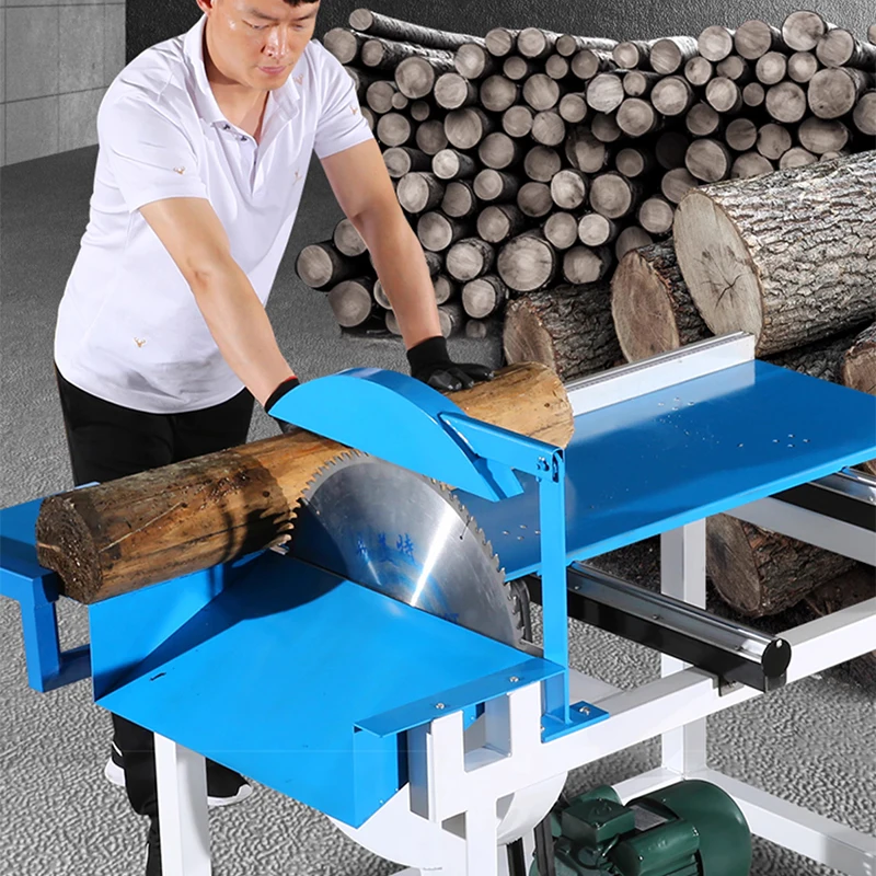 Multifunctional Woodworking Wood Saw High Power Sliding Table Saw Circular Saw Household Sawing Machine