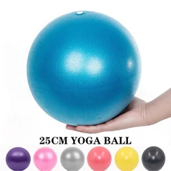 25cm Mini Yoga Ball Fitness Pilates riduce la palla grassa spessa a prova di esplosione PVC antiscivolo palestra allenamento a casa allenamento palla da ginnastica