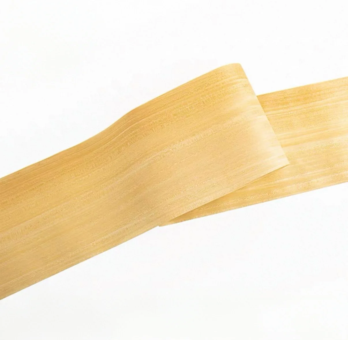 

Natural Yellow Pine Real Wood Veneer 2.5m Long 0.25m Wide 0.2mm Thick Non-woven Fabric Bottom for DIY Crafts And Home Decor