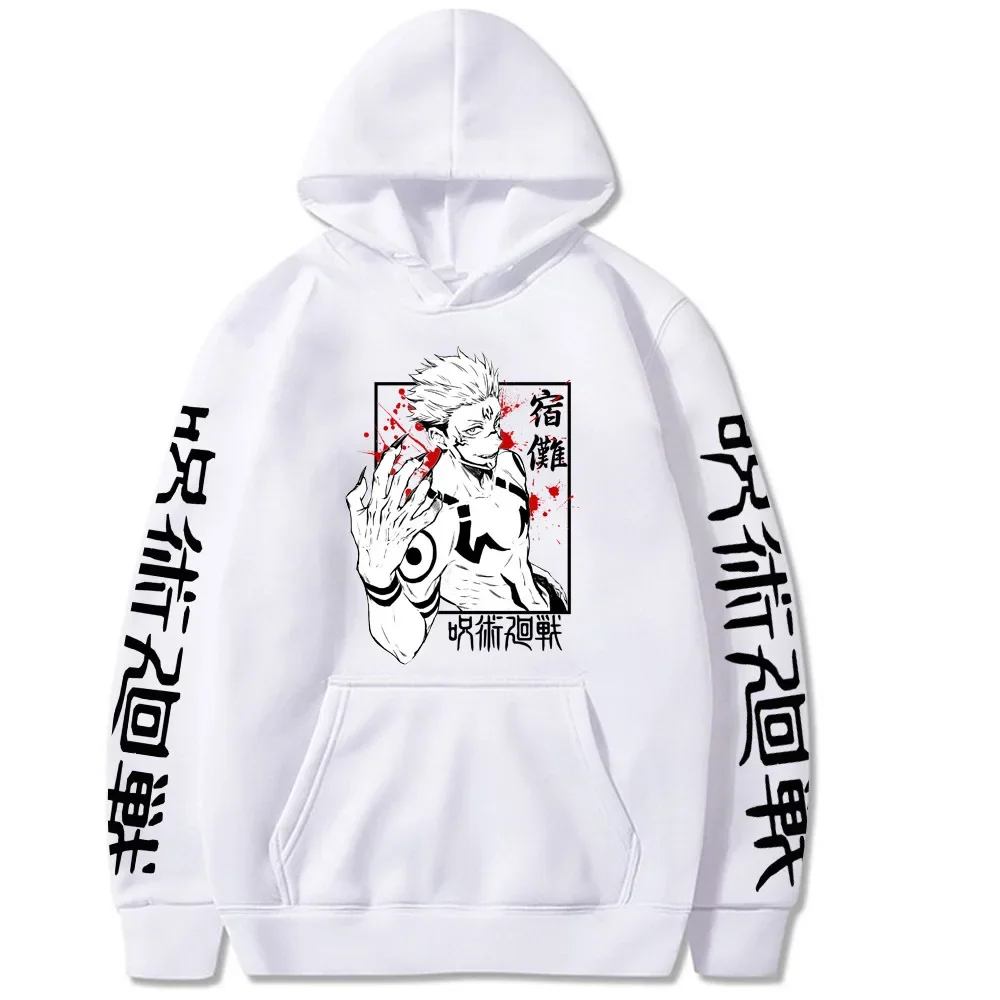 Ryomen Sukuna Hoodies Graphic Printing Sweatshirts for Fans Casual Long Sleeve Men/Women Clothing Sudaderas Hip Hop Hoody - Image 5