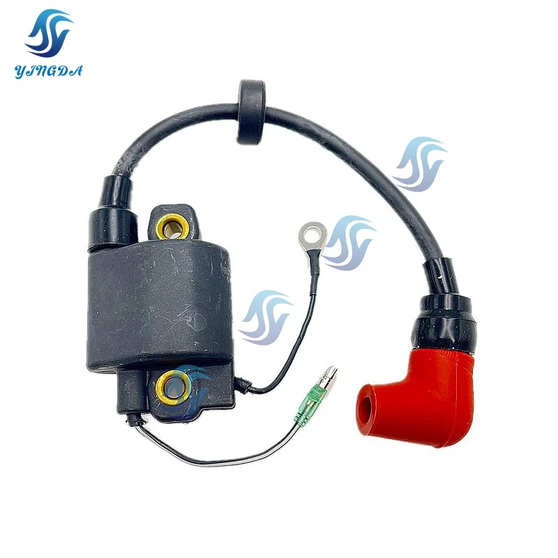 

Ignition Coil Assy 688-85570 For Yamaha Outboard 75 85HP 90HP 688-85570-11 10 1989 - 1996 boat parts