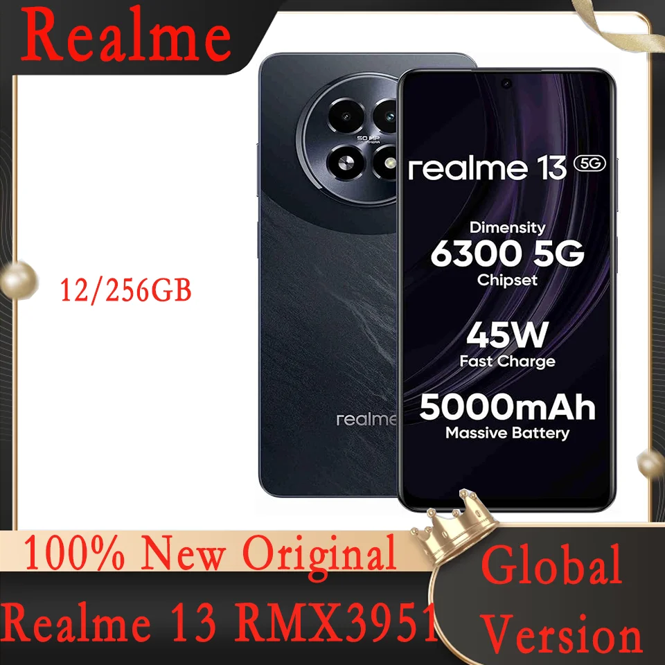 Global Version Realme 13 6.72