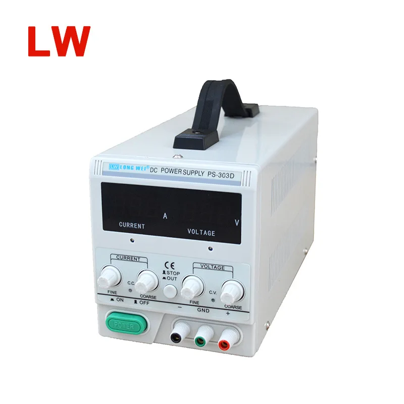 PS303D Longwei DC Stable Voltage Power Supply 30V3A Linear Electroplating Test Aging Power Supply