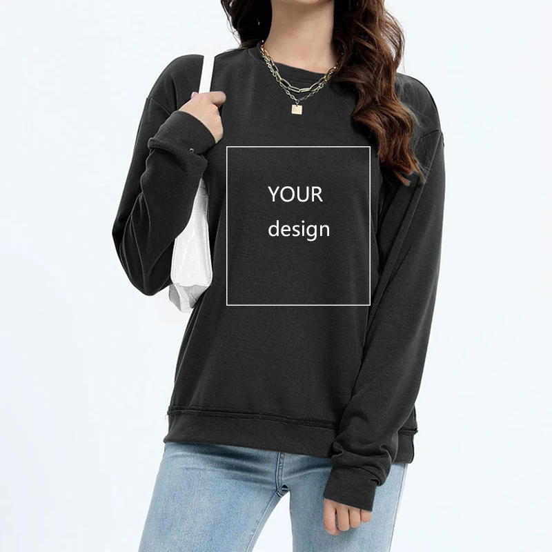 

DIY design Hoodie Y2k Clothes Woman Sweatshirts sweater Hoodies Long Sleeves Y2k Women's Clothing Trends Pullovers Ladies Top