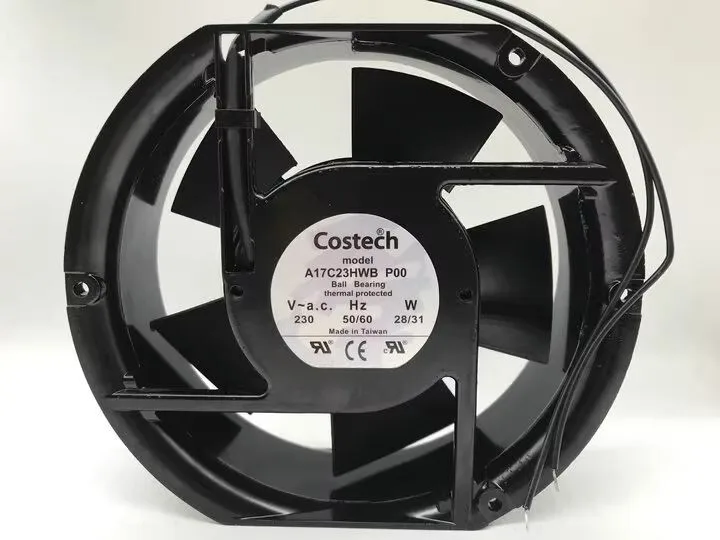 

НОВИНКА ДЛЯ Costech A17C23HWB P00 230 В 28/31 Вт Осевой вентилятор