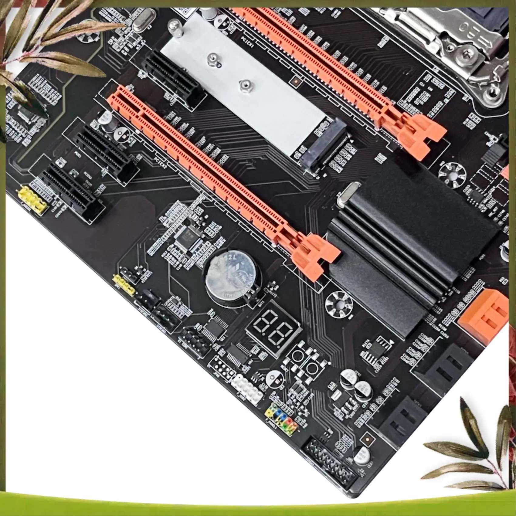 

Новая материнская плата X99 + кабель SATA + кабель переключателя + перегородка + термопаста + термопрокладка LGA2011 V3 M.2 NVME NGFF Поддержка DDR4 4X16G