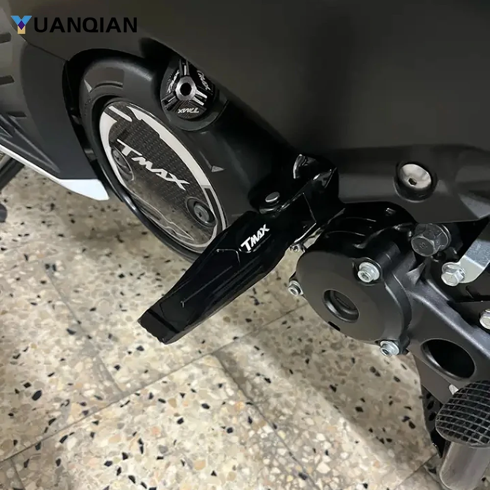 

T-MAX 500 530 560 Rear Foot Pegs Rests Passenger Footrests For For YAMAHA TMAX 500 TMAX 530 DX SX TMAX 650 TECH MAX 2001 - 2026