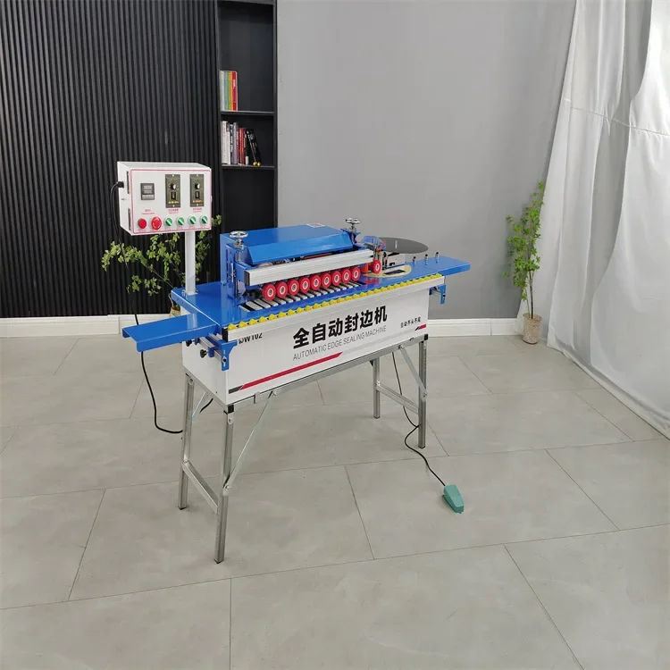 Woodworking edge banding machine Automatic sealing and polishing integrated edge banding Home improvement homogeneous head