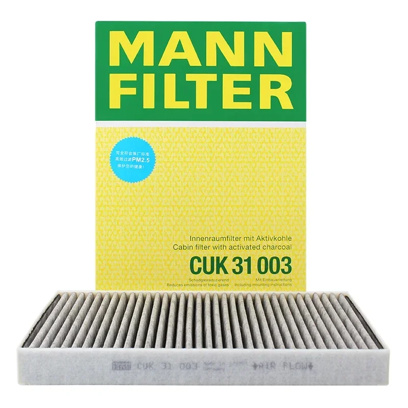 MANN FILTER CUK31003 Cabin Filter For PORSCHE Cayenne VW Touareg AUDI A4 A5 A6 A7 A8 Q7 Q8 BENTLEY Bentayga 8WD819439 4M0819439B