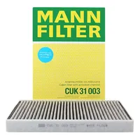 MANN FILTER CUK31003 Cabin Filter For PORSCHE Cayenne VW Touareg AUDI A4 A5 A6 A7 A8 Q7 Q8 BENTLEY Bentayga 8WD819439 4M0819439B
